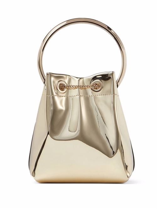 Borsa con placca con logo Jimmy Choo | BONBONXVKGOLD